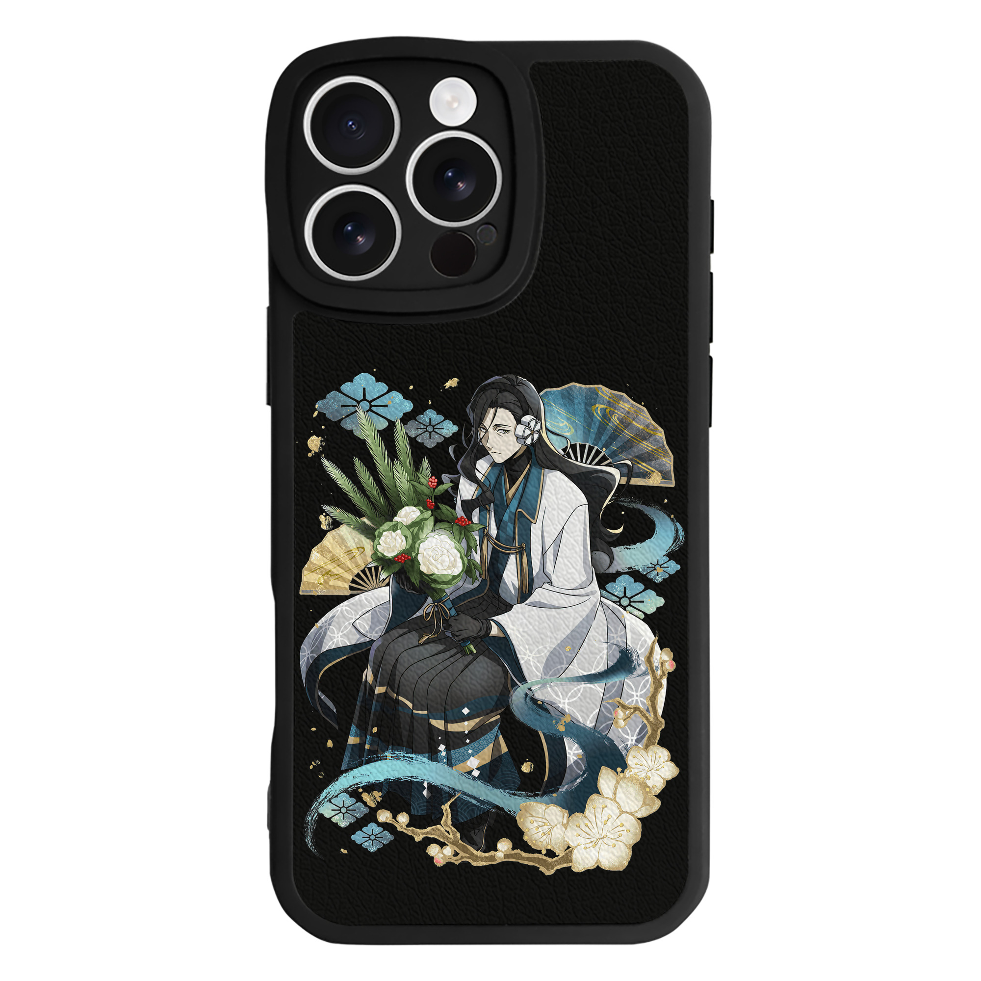 （画像用） 文豪ストレイドッグス Bungo Stray Dogs 【iPhone 16シリーズ対応】シリコンスマホケース（レザー調） 材質：シリコン
